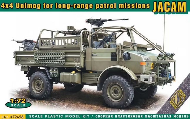 72458 JACAM 4x4 Unimog for long-range patrol
