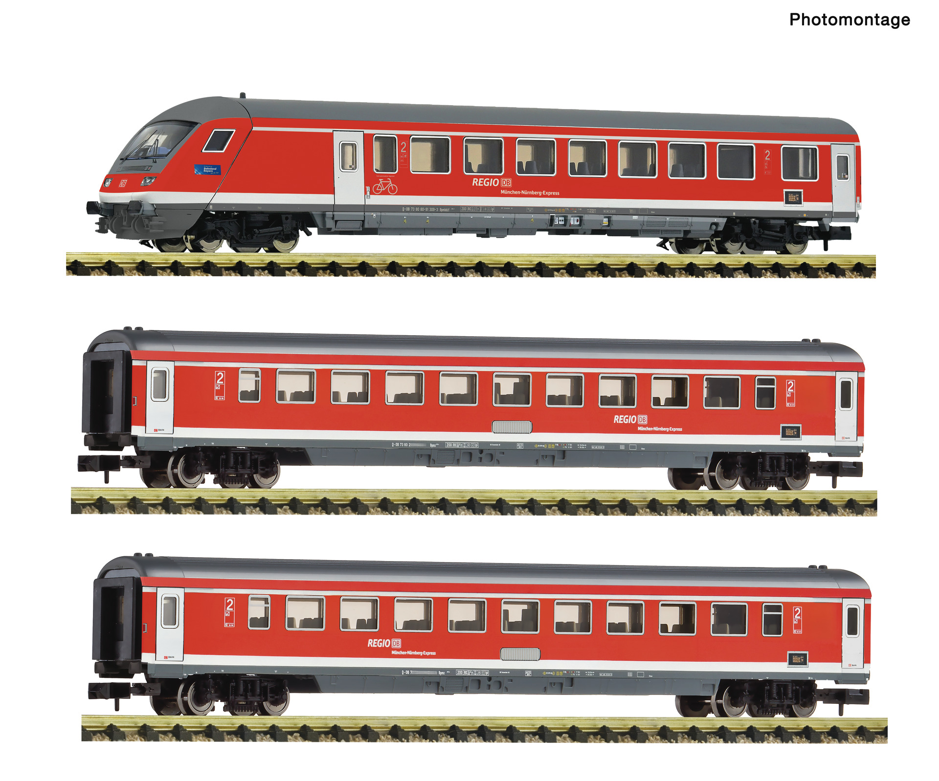 6270127 DB AG MNE Personenwagen-Set 3-tlg Ep.6