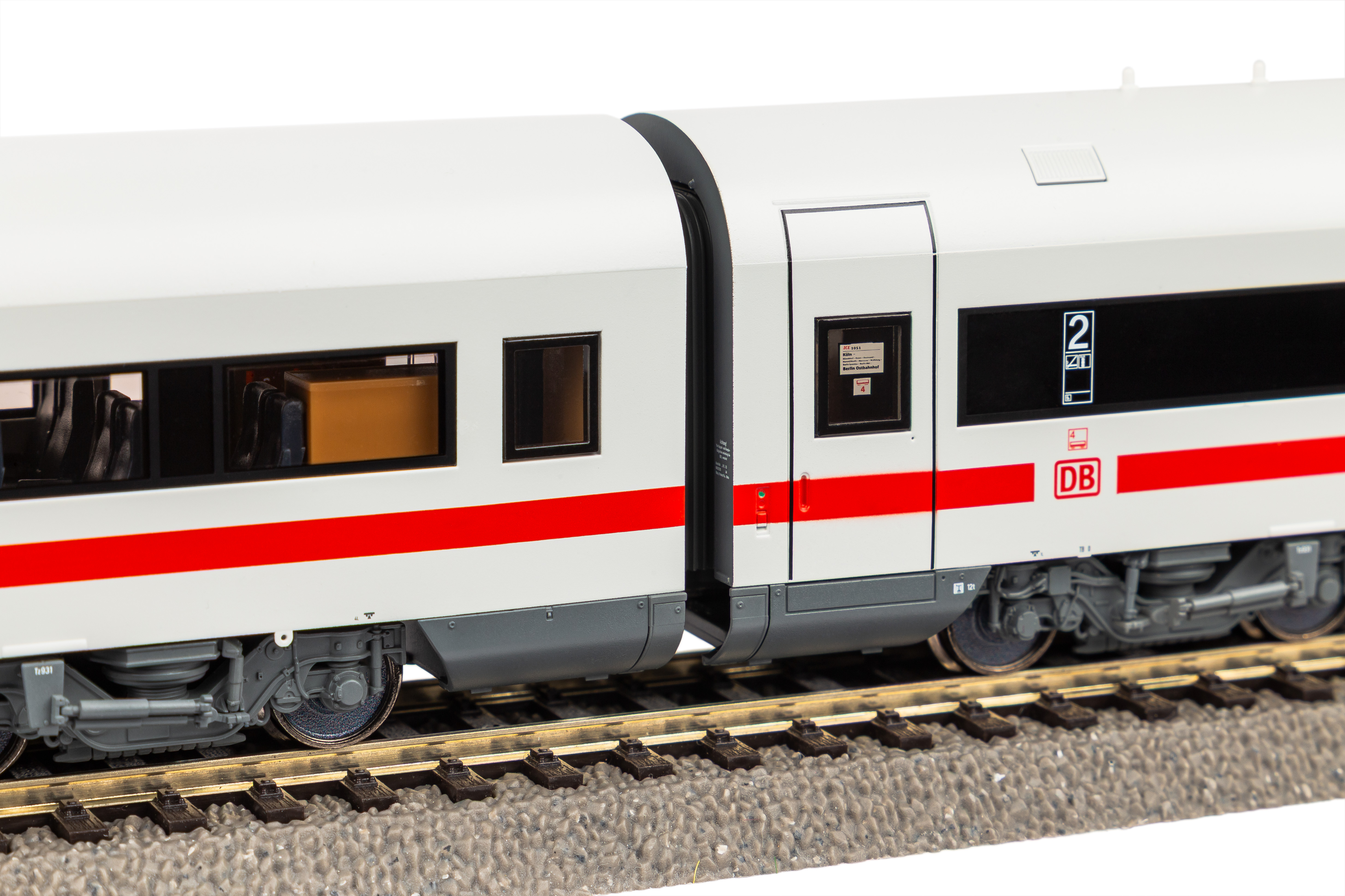 Piko 28351 DBAG Personenwg. Metropol. Set 4tlg. Ep6