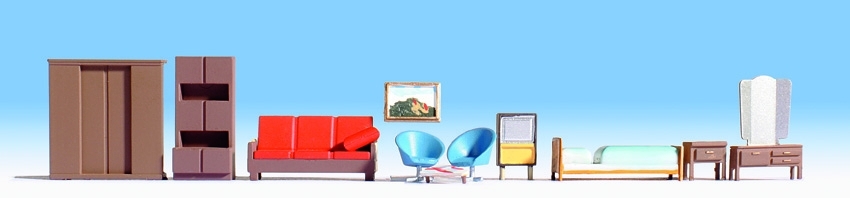 14832 Möbel: Schlaf- und Wohnzimmer