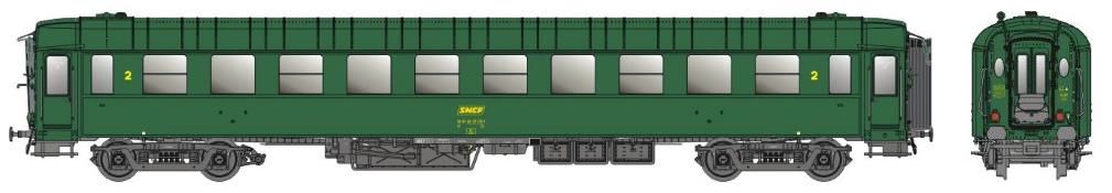 MW40939 SNCF Personenwagen 2.Kl. B10 Ep.4a