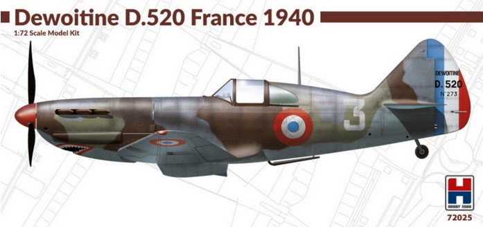 72025 Dewoitine D.520 France