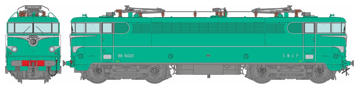 MB-206 SNCF E-Lok BB 16000 Ep.4
