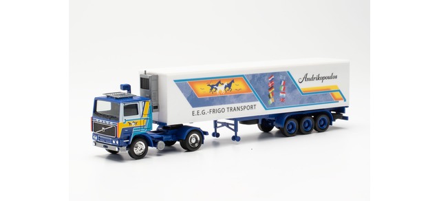 949736 Volvo F10 Kühlkoffersattelzug Andrikopo