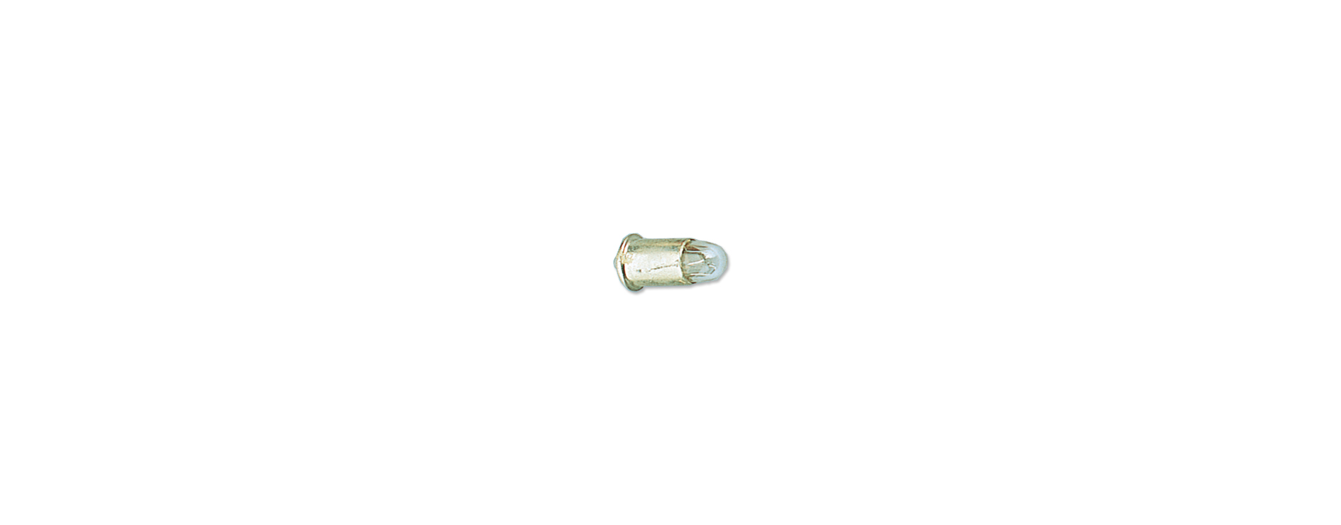 3340 Steckbirne M 60.000 MS4 19 V/60 mA, klar