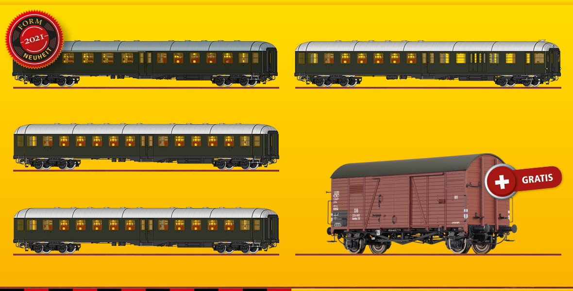 45921 DB Eilzugwagen-Set 5-tlg Ep.3 AC