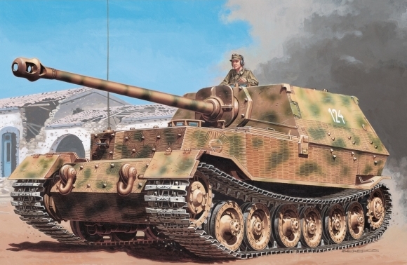 Italeri 0211 Sd.Kfz.184 Panzerjäger Tiger(P) Elefant