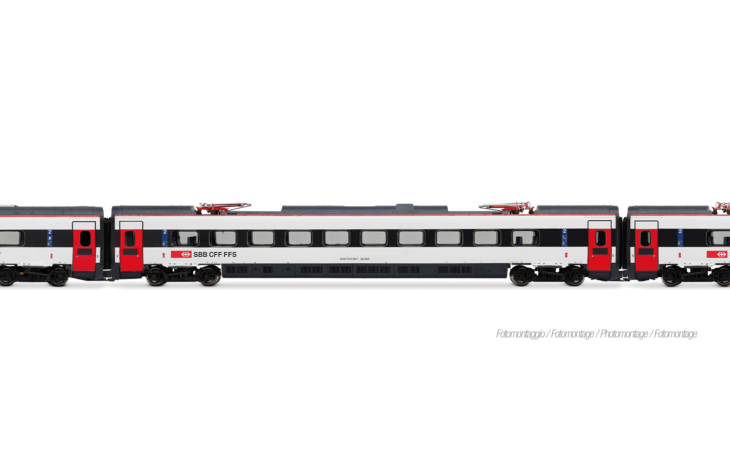 HL1683 SBB Elektrotriebzug ETR 610 4tlg. Ep.6