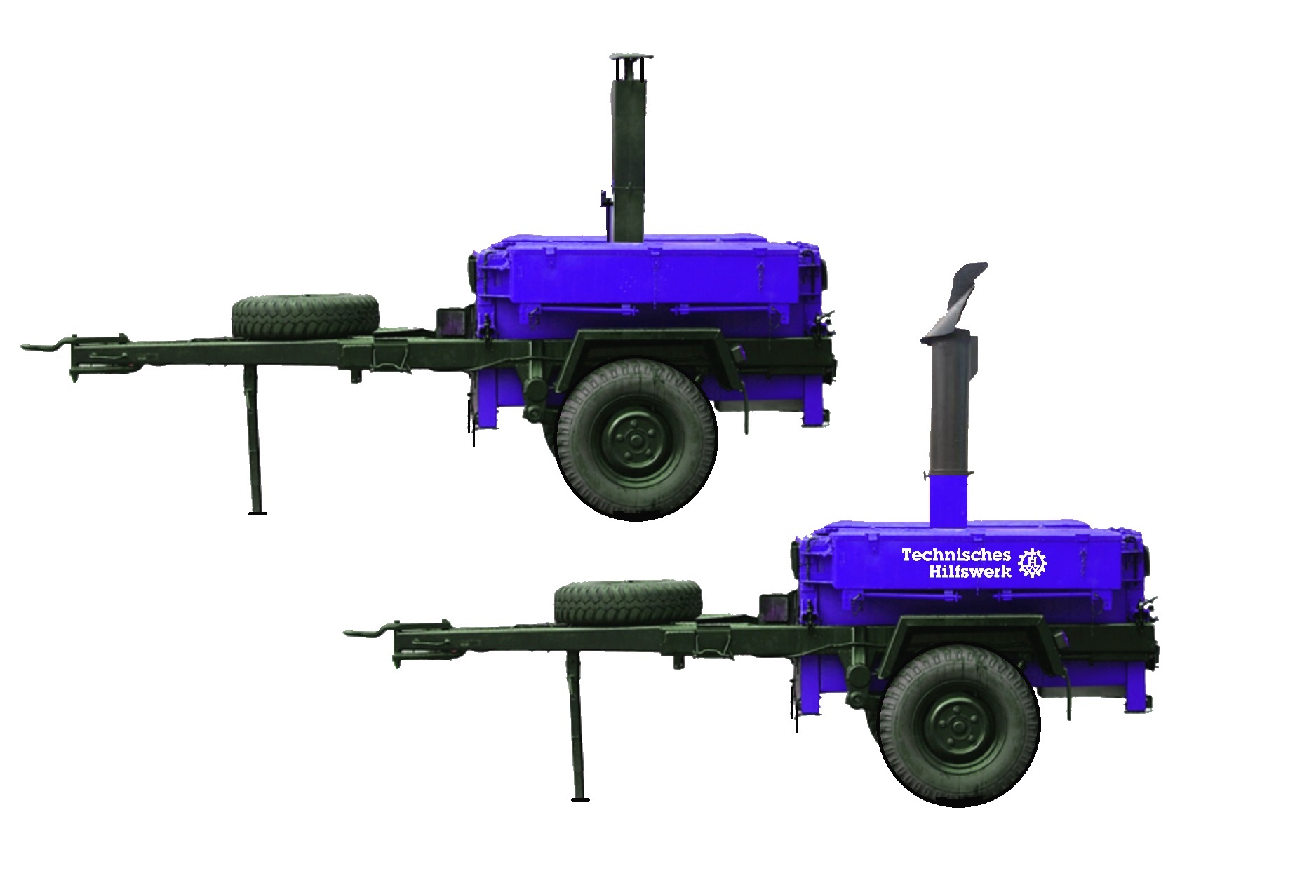 NA88304 Anhänger FKÜ 180/72 Feldküche THW