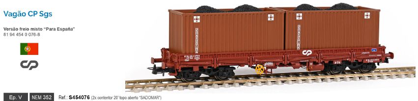 Sudexpress S454076 CP Flachwagen Sgs Ep.5