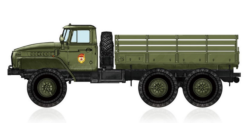 82930 Militär-LKW - Ural 4320