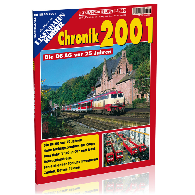 7056 Chronik 2001 - Die DB AG vor 25 Jahren