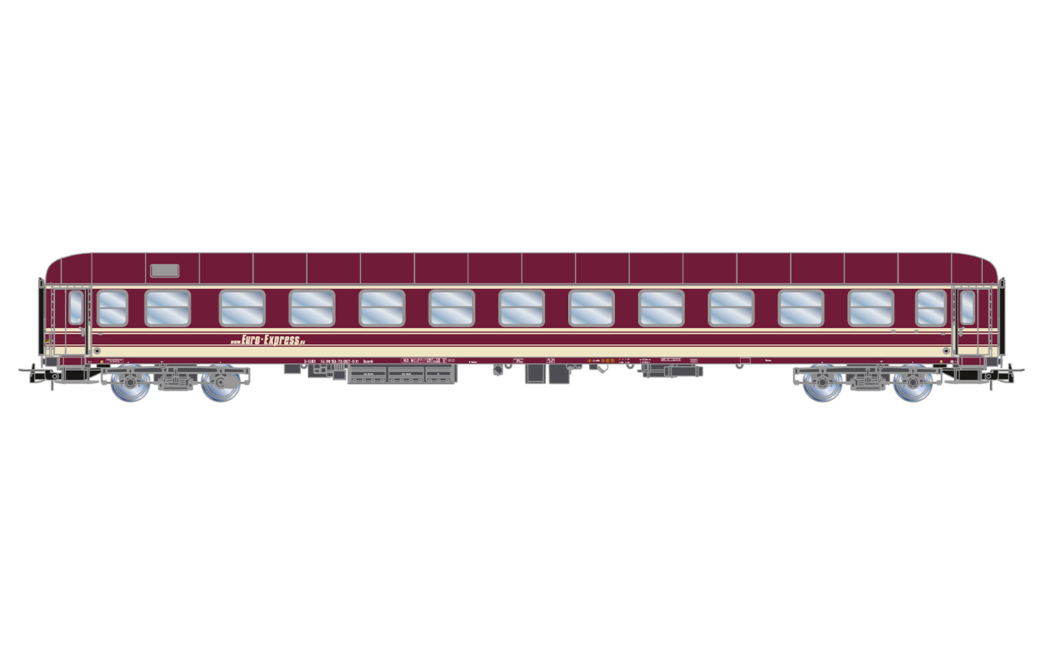 HR4417 Euro-Express Liegewagen-Set 3-tlg Ep.5/6