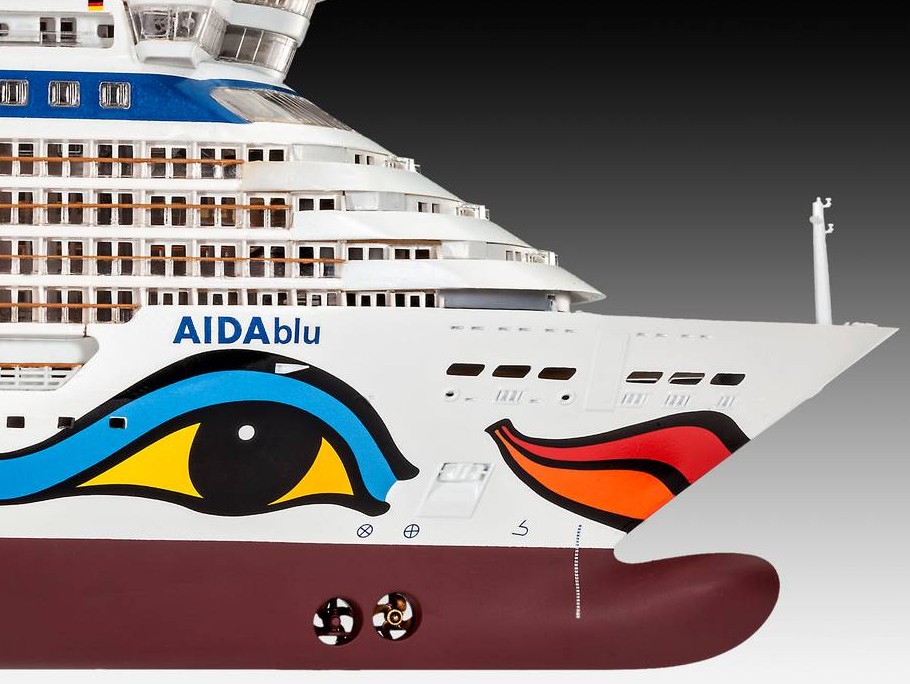 Revell 05230 Cruiser Ship AIDAblu, AIDAsol, AIDAmar