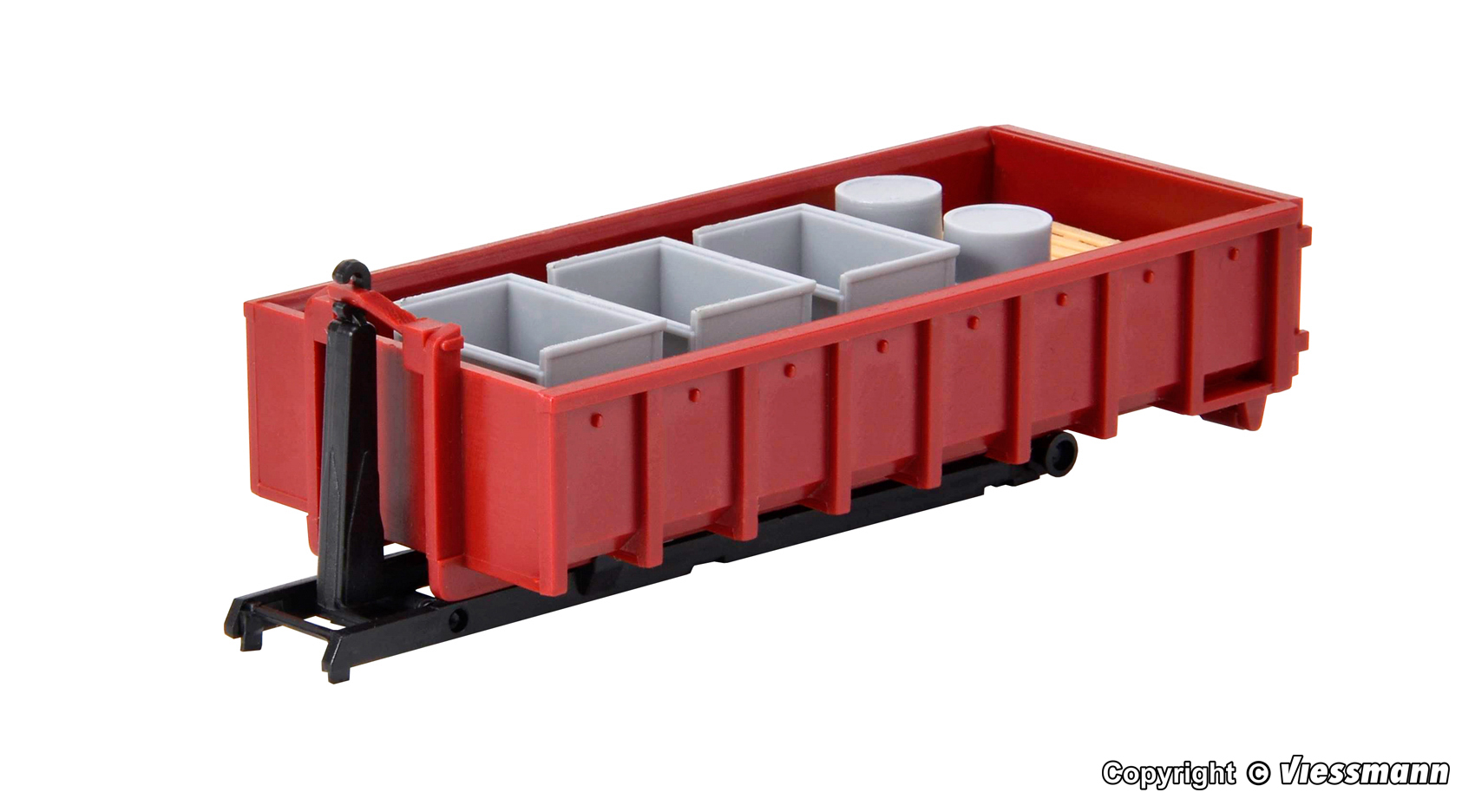 Kibri 15709 H0 Hakenabrollaufbau mit Abro