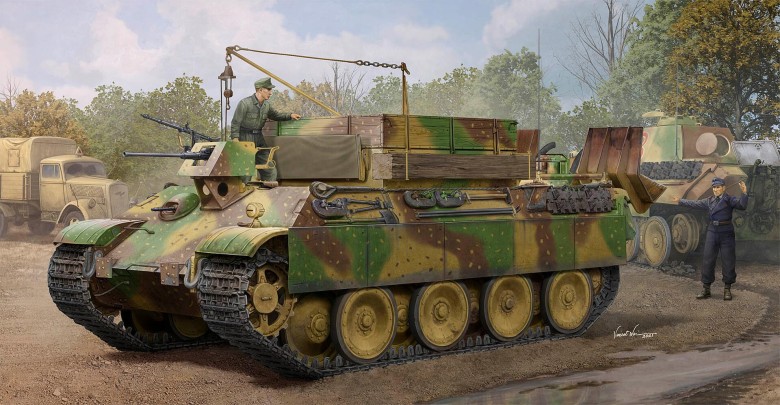84554 Sd.Kfz. 179 Bergepanther Ausführung G