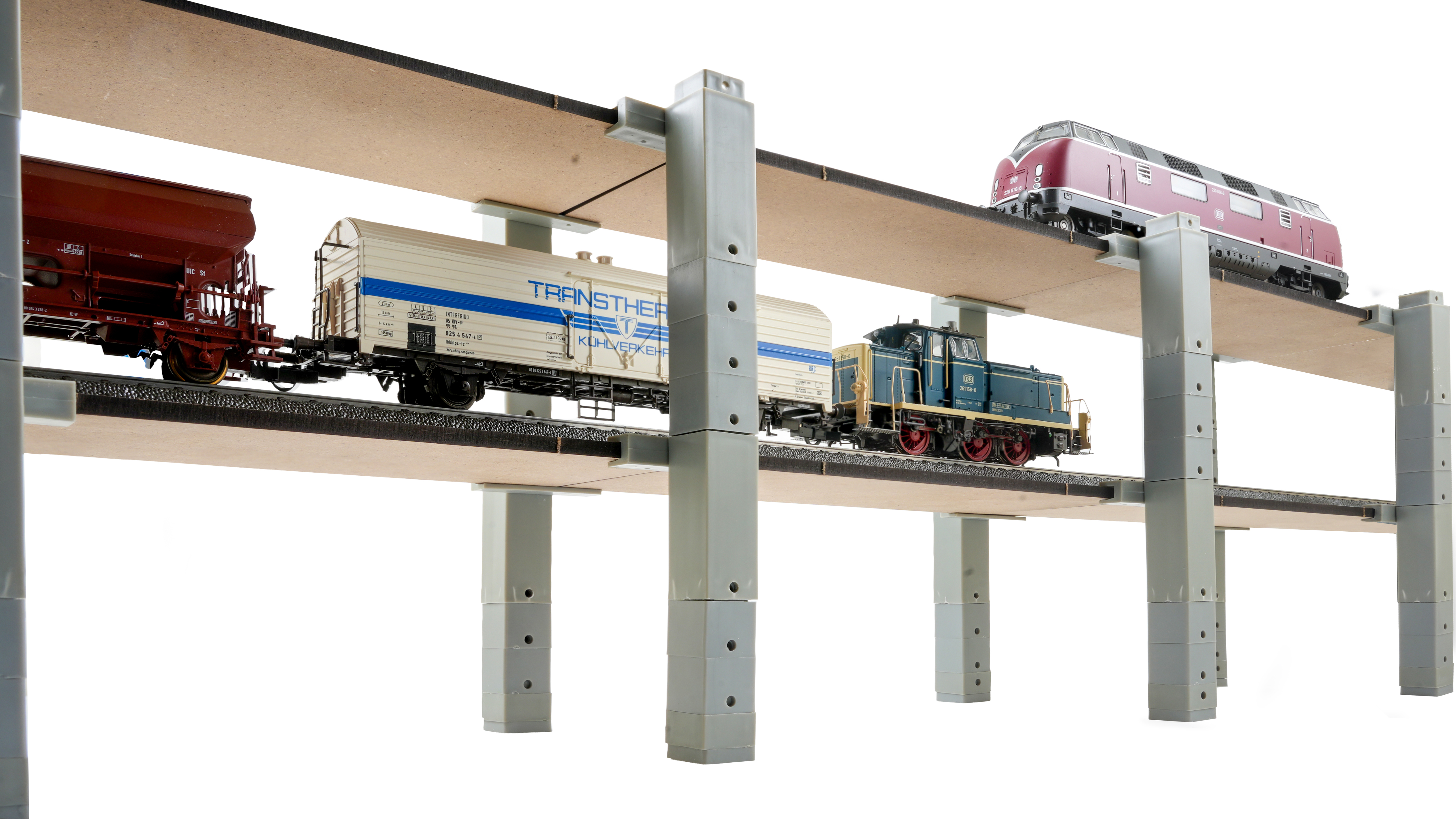 Noch 53944 easy TRACK Pfeiler-Set doppelstöckig