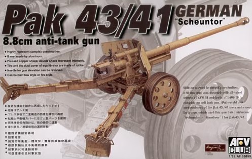 AF35059 8,8 cm PAK 43/41 ANTITANK GUN