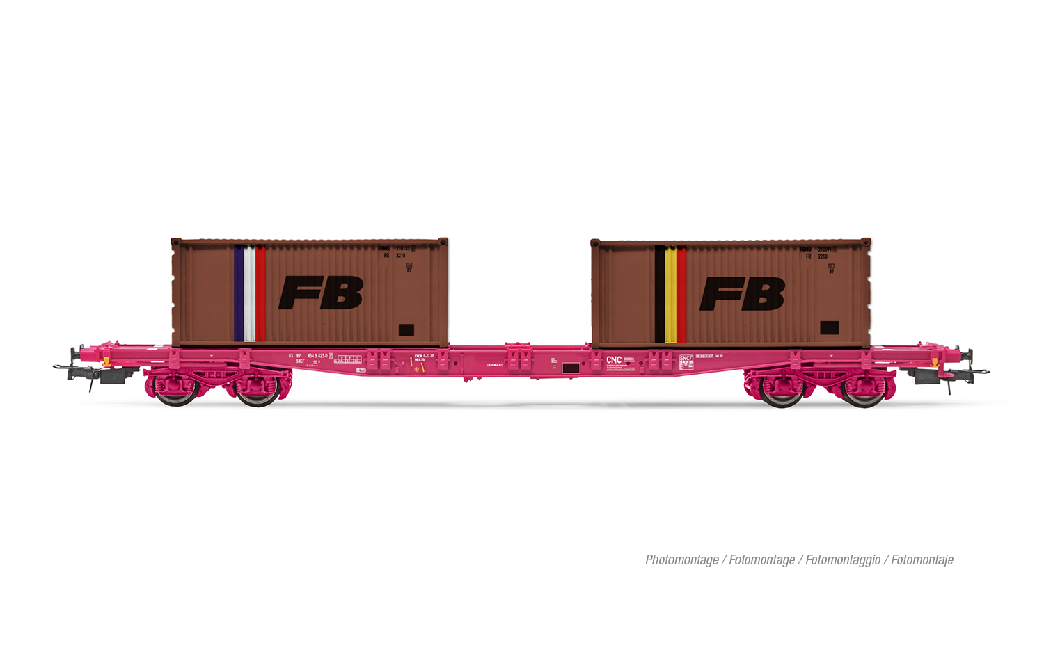 HJ6278 SNCF Containerwagen S70 Ep. IV