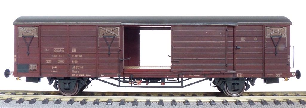 Exact-train 22065 DR gedeckter Güterwagen Glmms Ep.4