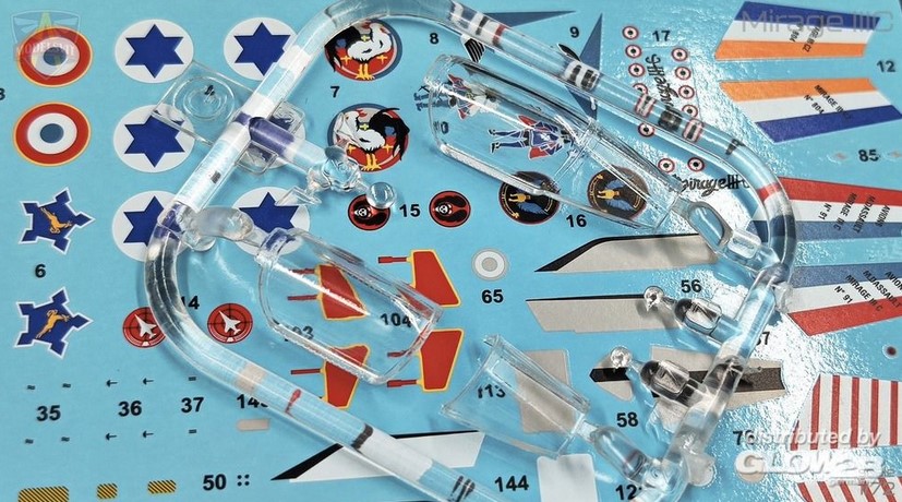 Glow2B MSVIT72061 Modelsvit : Mirage III C