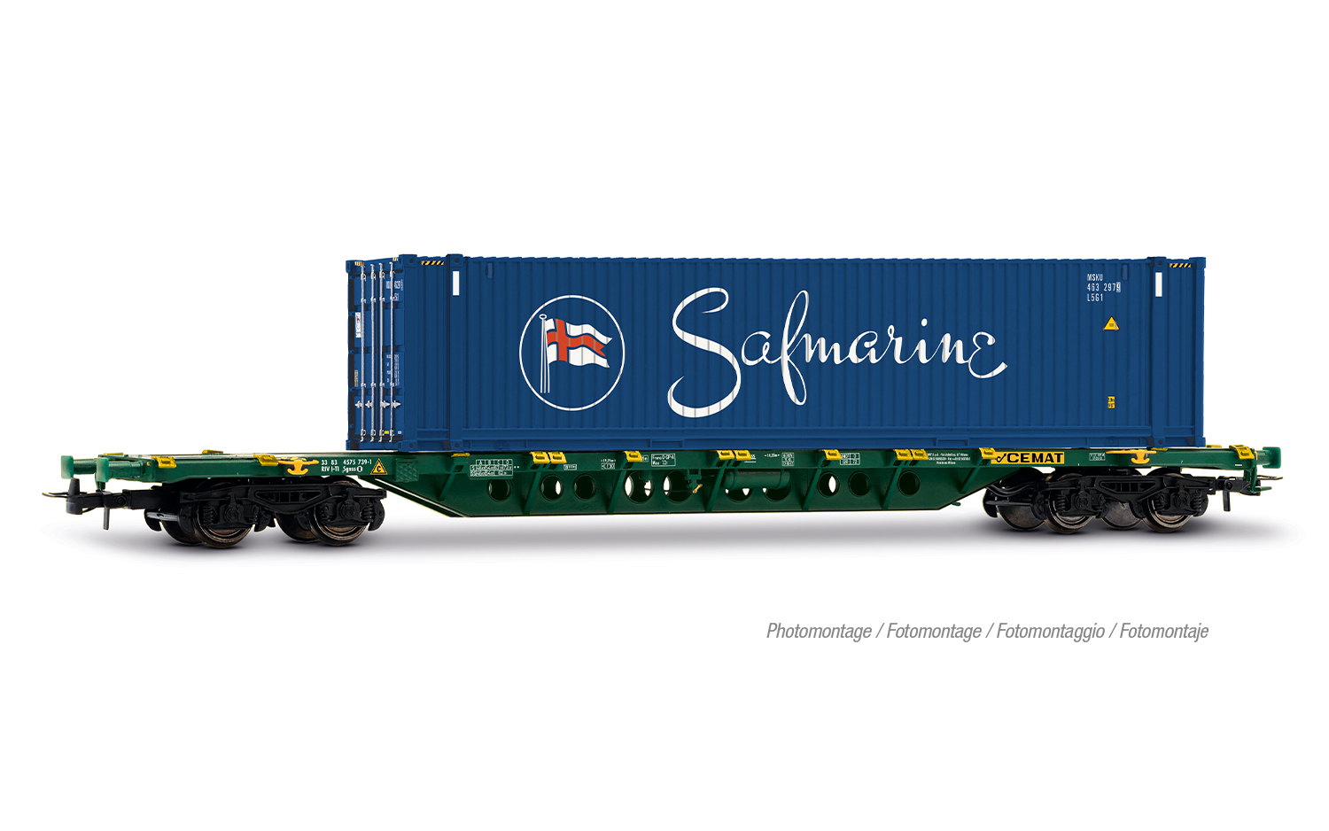 HJ6329 CEMAT Containertragwg. "Safmarine" Ep.6