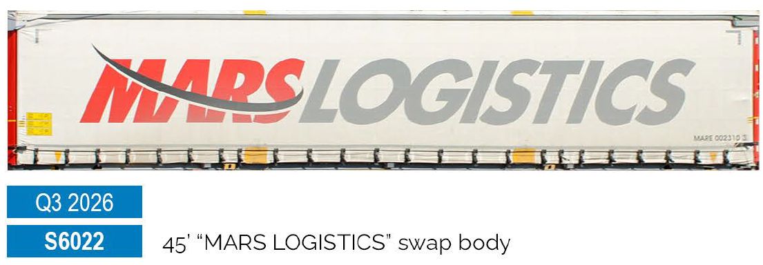 S6022 Mars Logistics 45' Swap Container