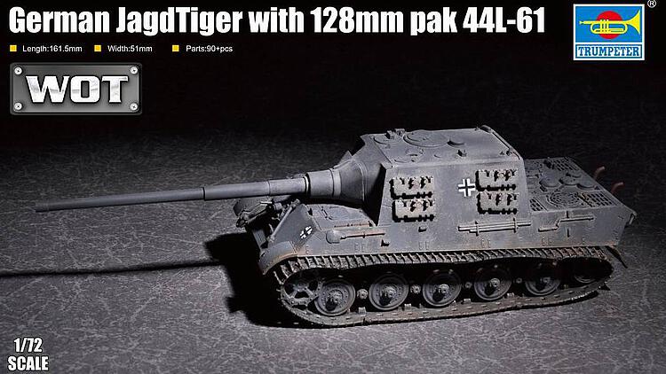 757165 JagdTiger with 128mm pal 44L-61