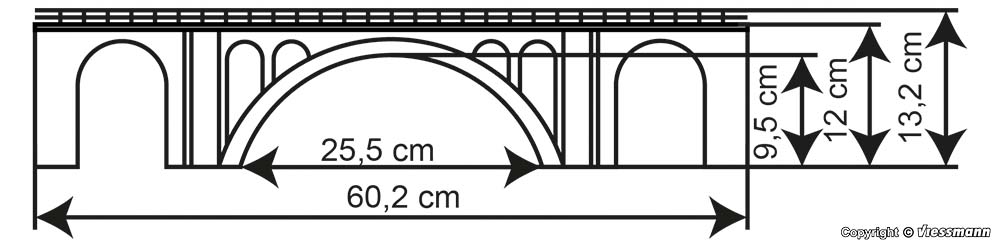 39720 Hölltobel Viadukt, eingleisig