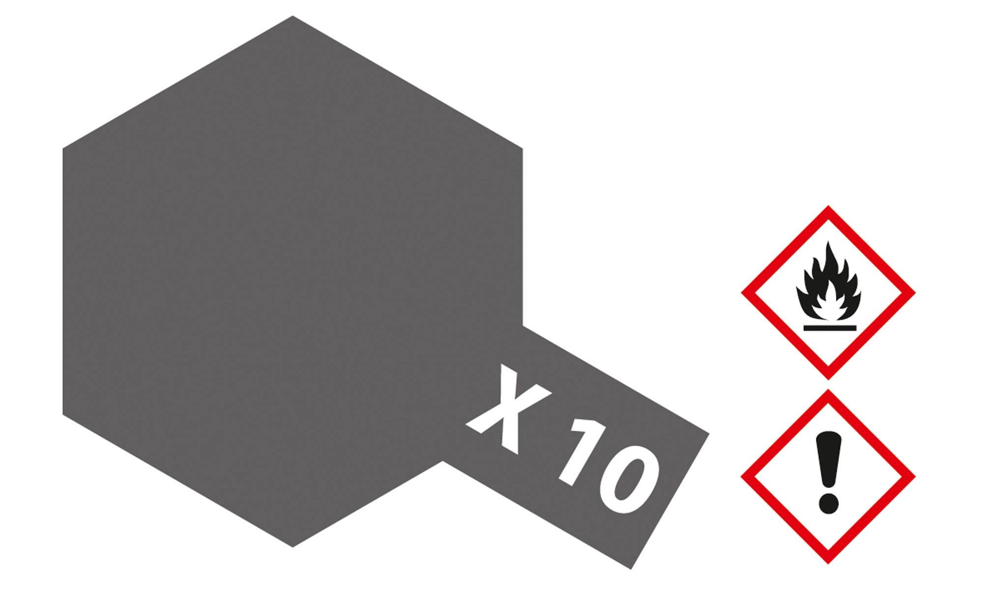 81010 X10 - Gun Metall glänzend 23 ml