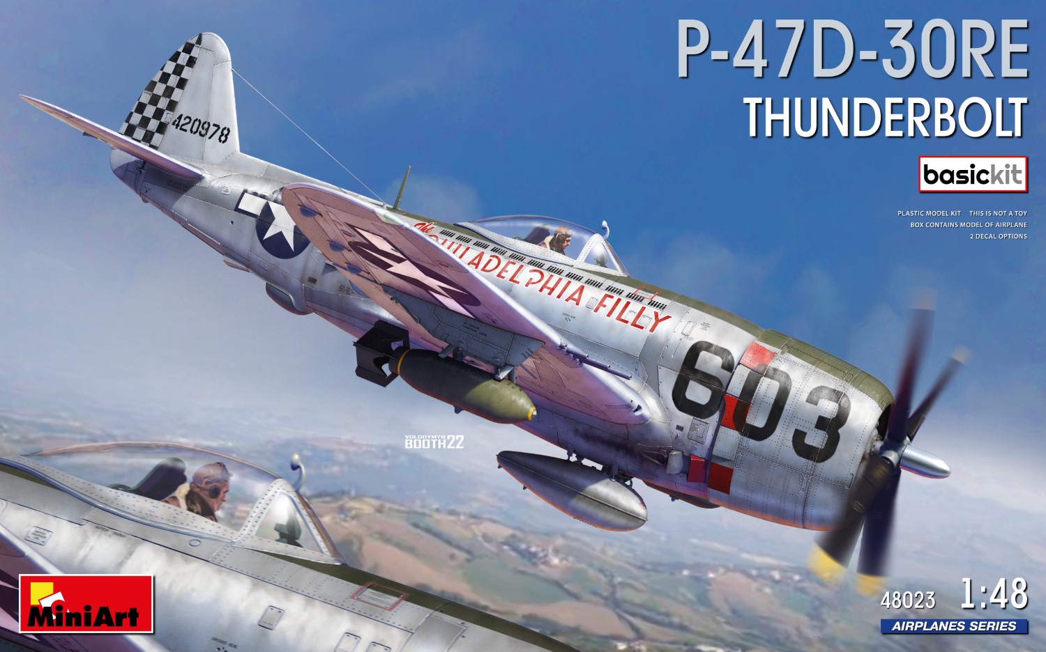 48023 P-47D-30RE Thunderbolt