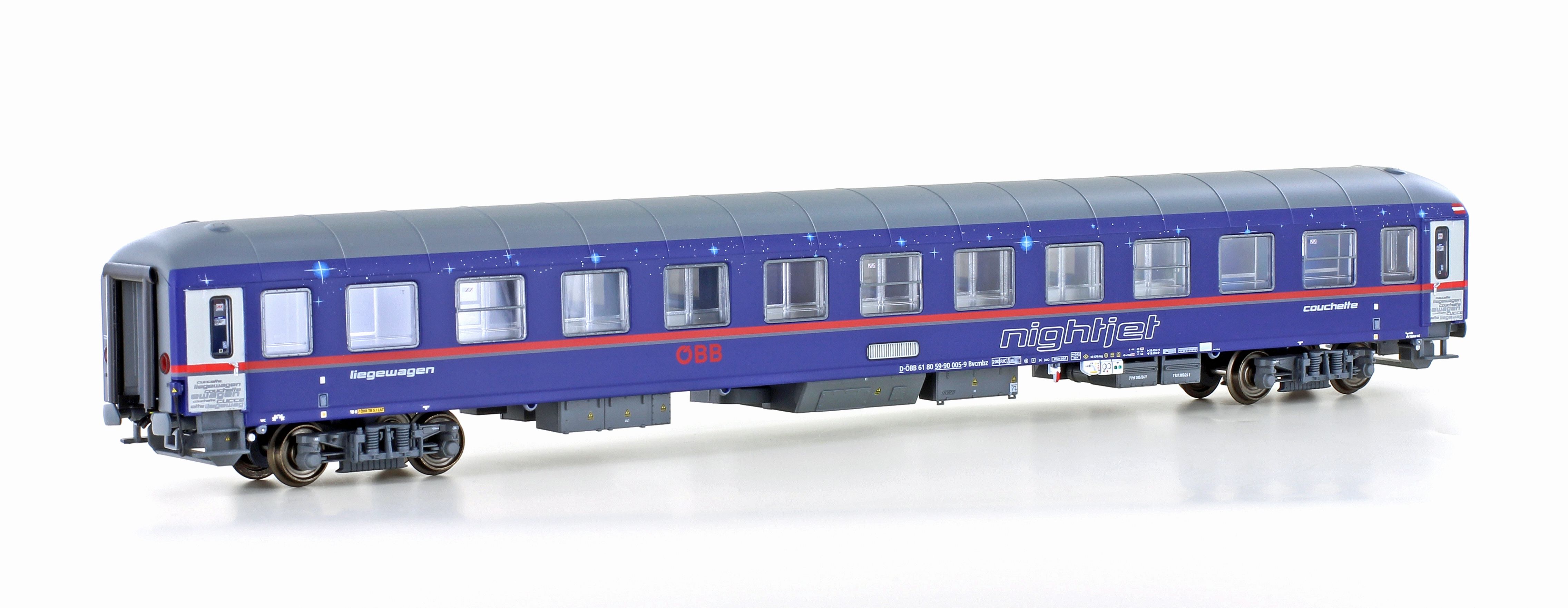 LS Models MW2117DCS ÖBB Nightjet Set NJ40421 6-teilig Ep.6