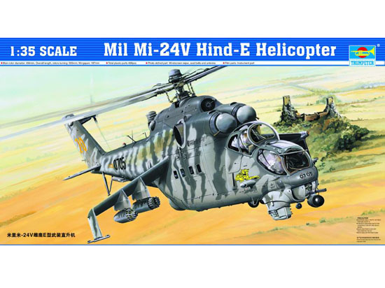 755103 Mil Mi-24V Hind-E Helicopter