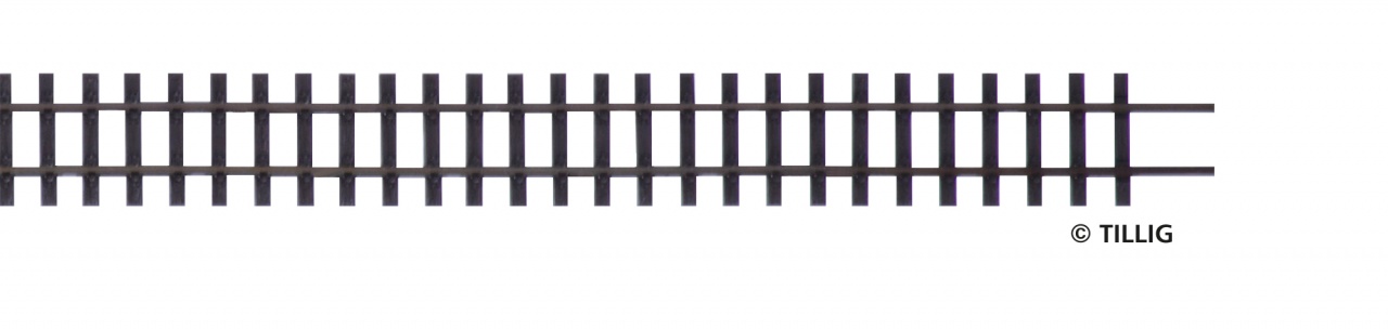 85626 Flexibles Gleis H0e, Länge 680 mm