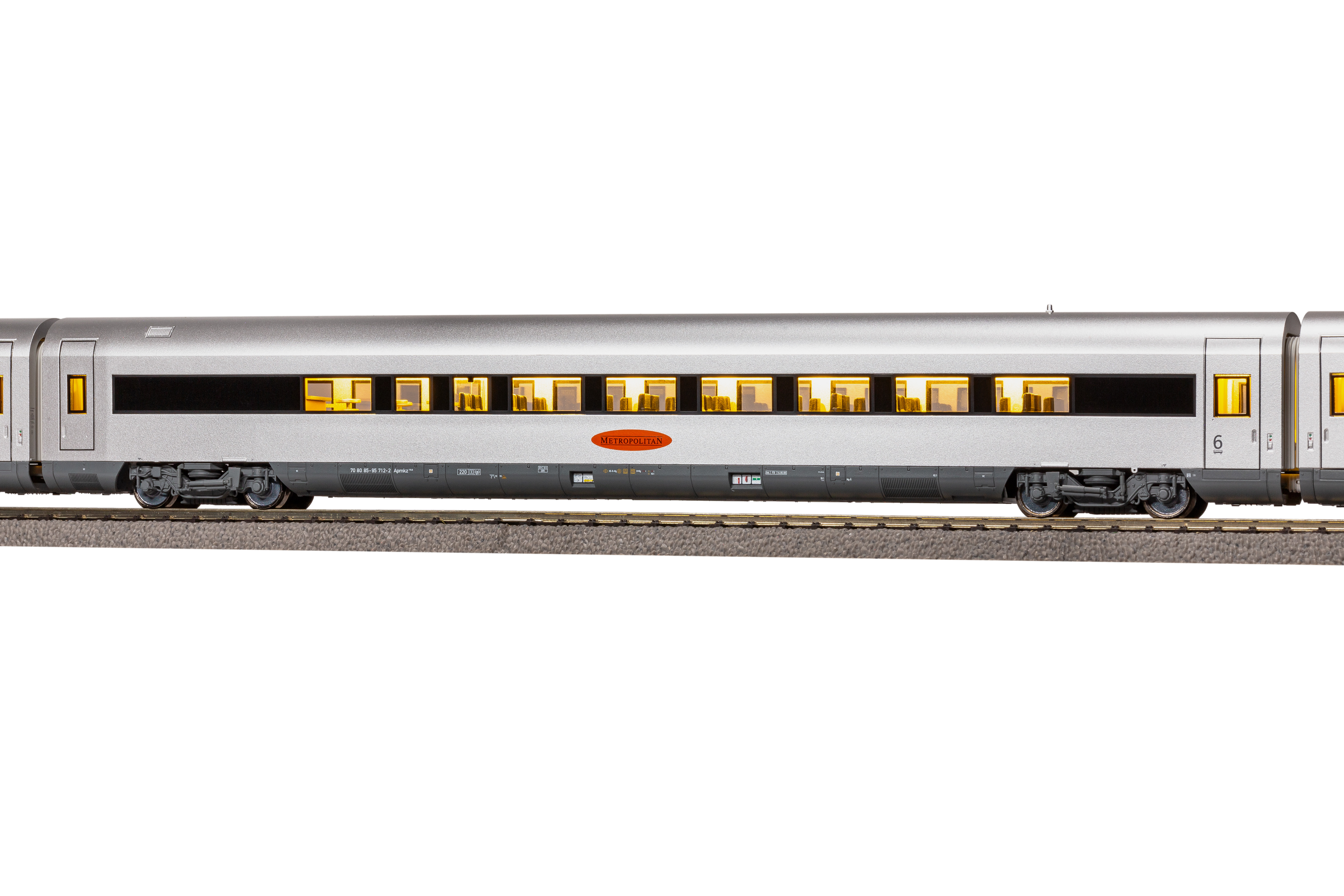 28350 DBAG Metropolitan Wagen-Set 4-tlg Ep.5