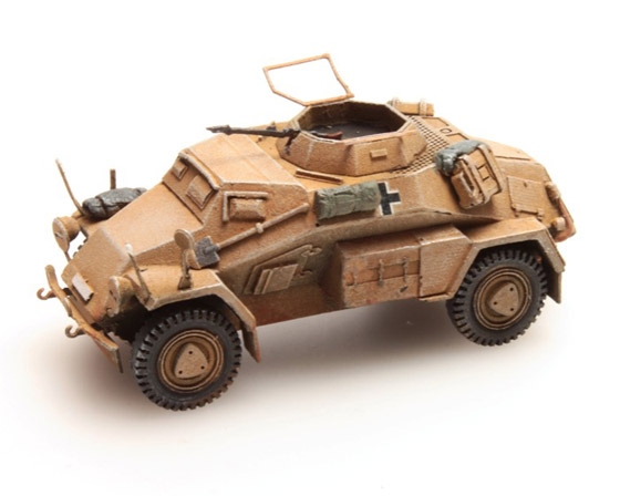 Artitec 387.105-YW WM Sd. Kfz 221 4-Rad MG34 gelb