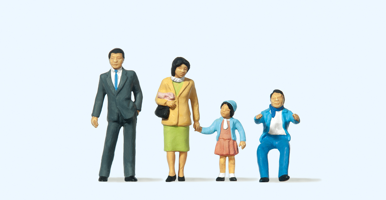 Preiser 65301 Japanische Familie