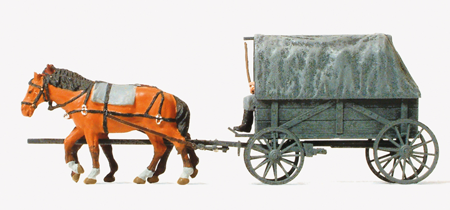 16588 Ersatzfeldwagen Erfa, bespannt. Deutsche
