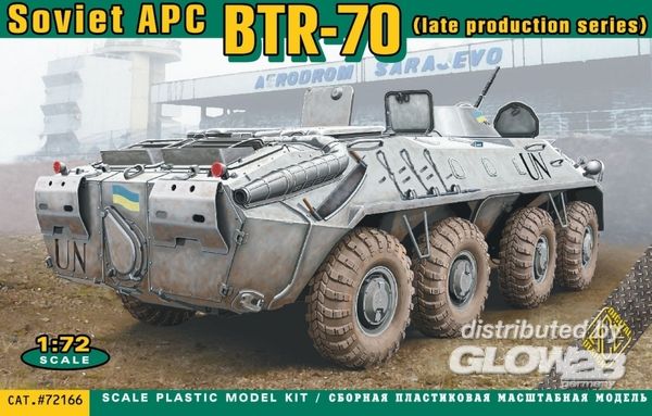 ACE 72166 BTR-70 Soviet armored personnel carrier