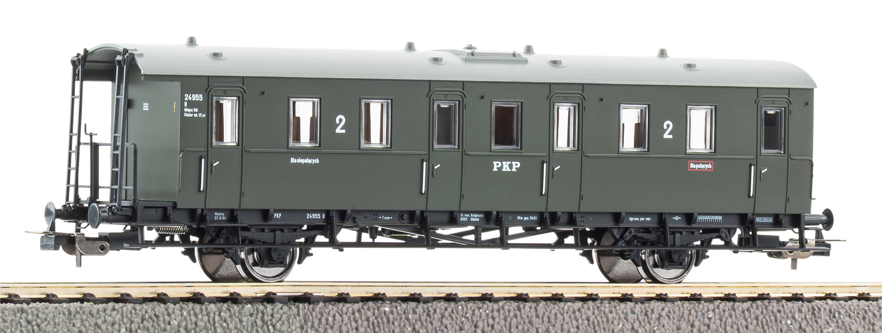 53136 PKP Personenwagen 2achs. 2. Kl. Ep. 3