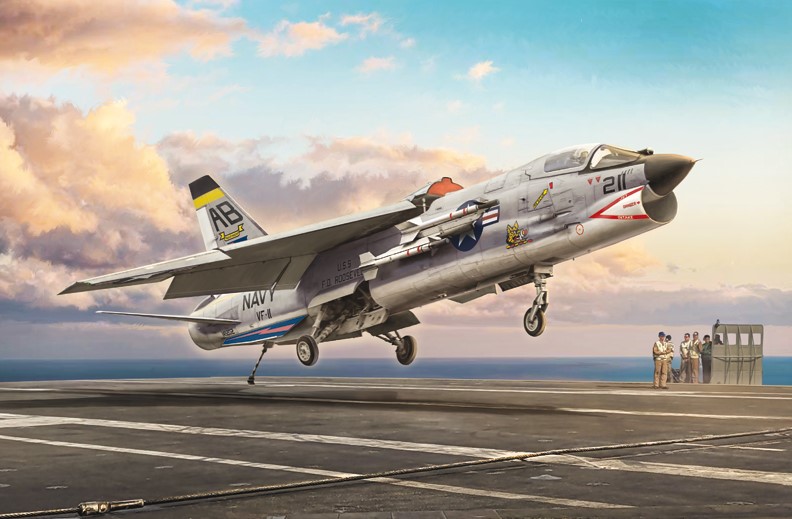 Italeri 1456 F-8E Crusader
