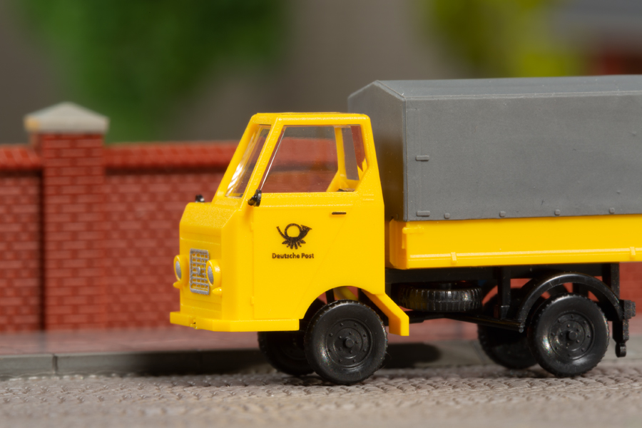 Auhagen 43662 Multicar M22 Post mit Anhänger