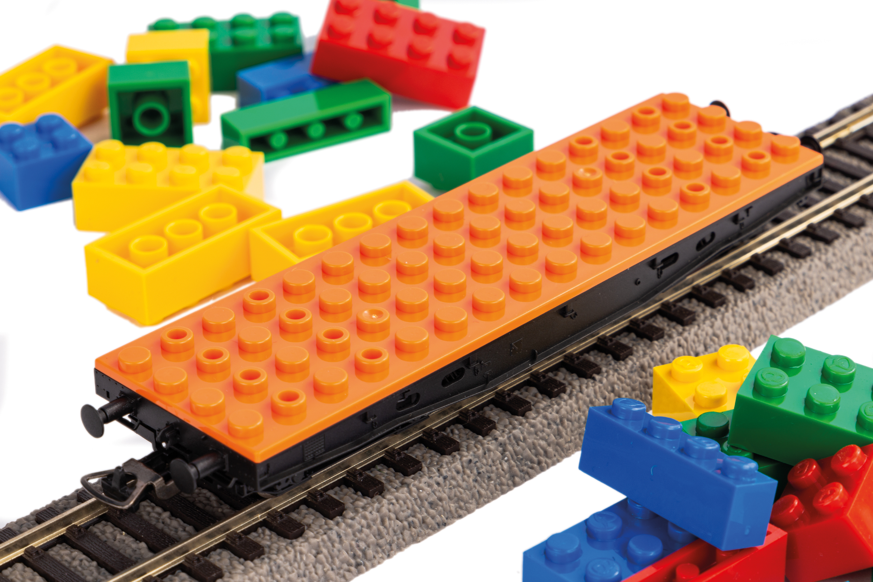 58405 Klemmbausteine-Wagen