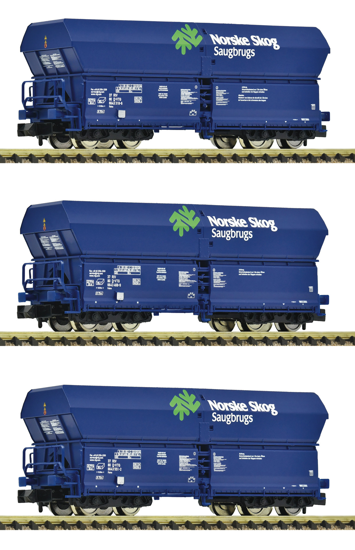 6660089 VTG Norske Skog Selbstentladew.-Set Ep.6