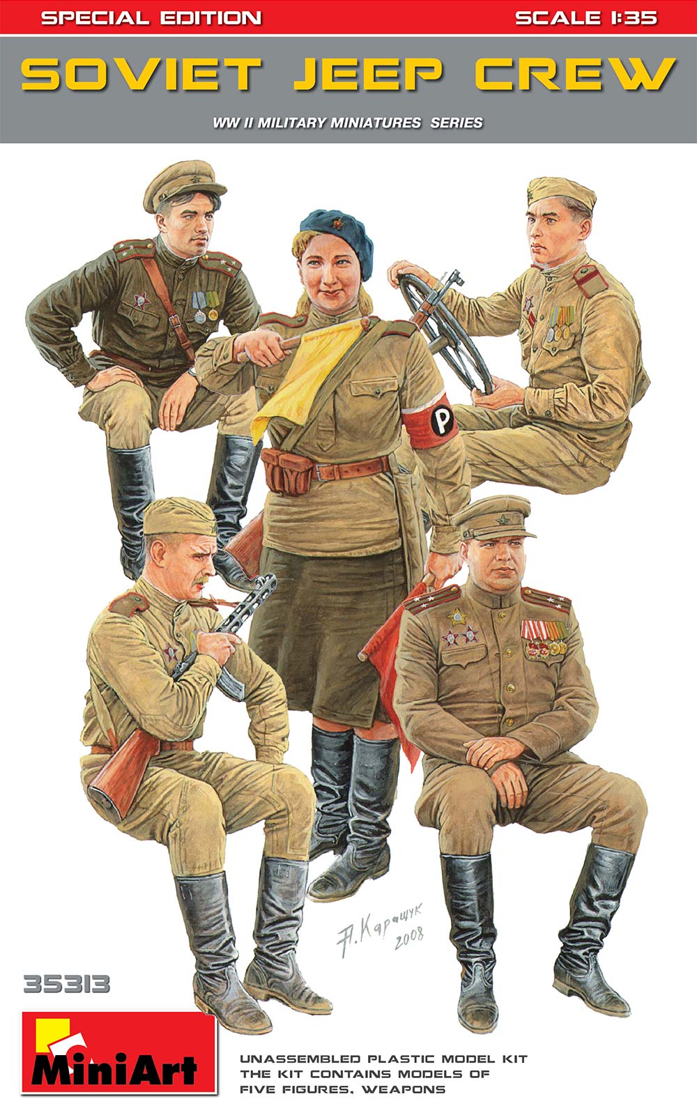 35313 Soviet Jeep Crew. Special Edition