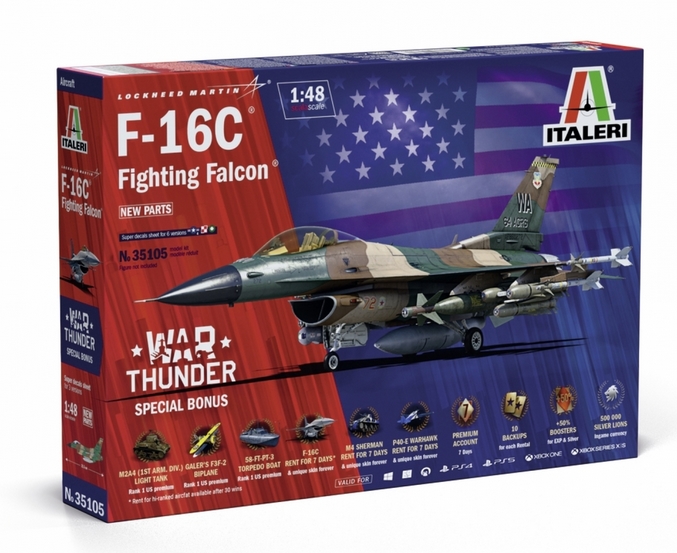 35105 F-16C Fighting Falcon War Thunder