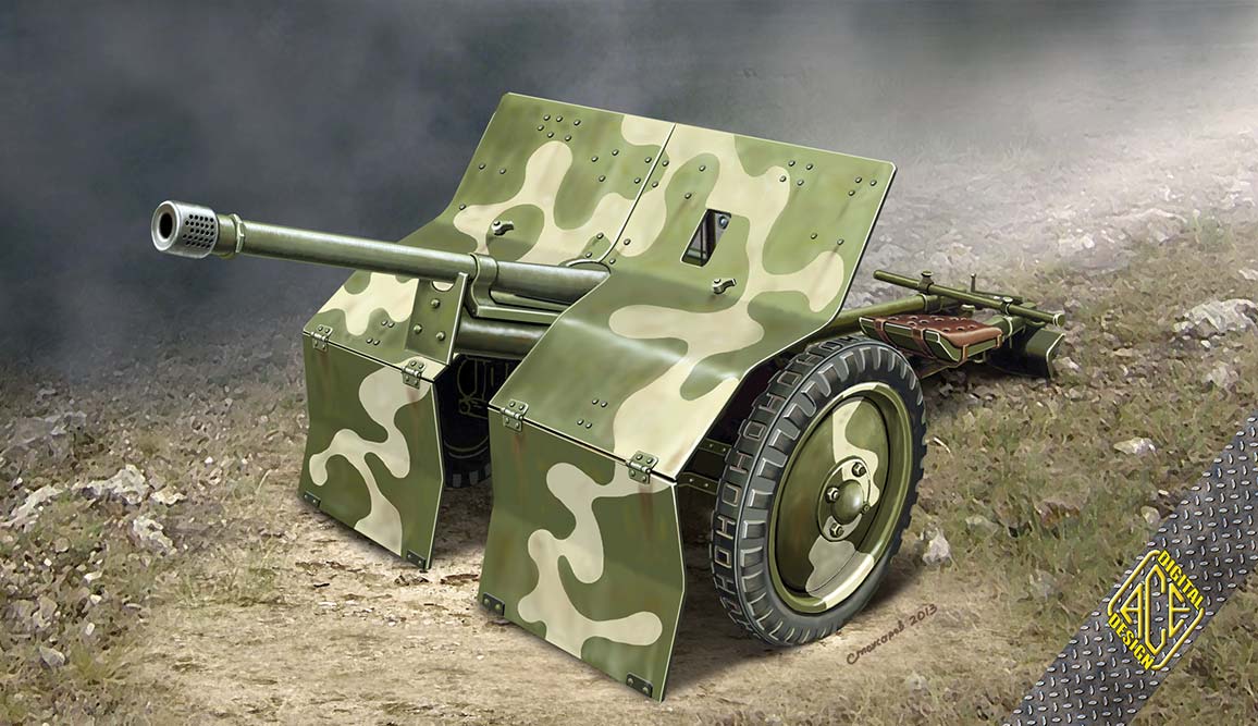 72534 PstK/36 Finnish 37mm anti-tank gun