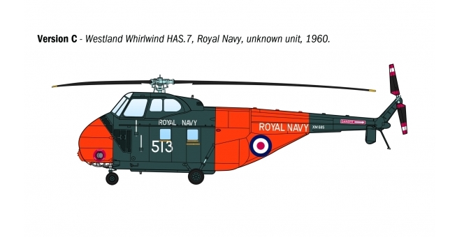 Italeri 1476 HO4S-3 / HAS.7 / H-19