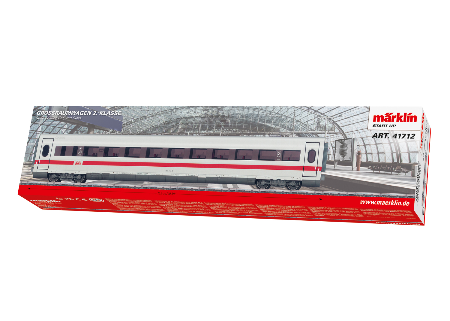 Märklin 41712 Start up ICE2-Großraumwagen 2.Kl. Ep.5