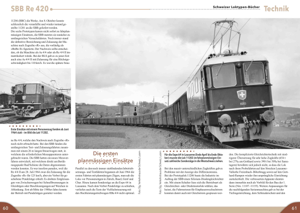 Edition Lan 938-7 SBB Re 420 - meistgebaute Schweizer Lok